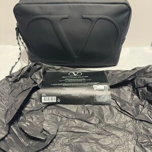 Valentino Garavani Black Dopp Case
